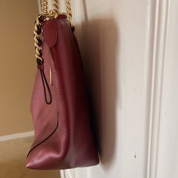 Coach leather rose shoulder bag - Picture 8 of 9